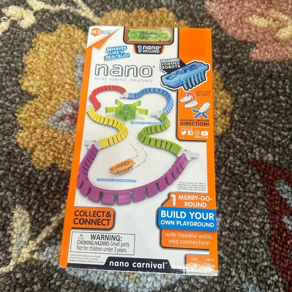 New Hexbug Nano Carnival NIB +Lot Tracks Cells Hexbugs Bugs Collection NIB